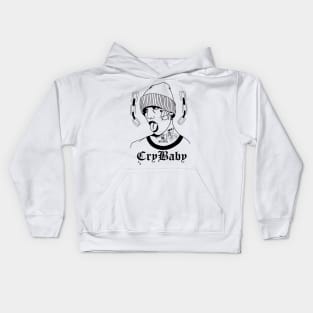 Lil Peep (cry baby) Kids Hoodie